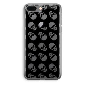 Musketon Skulls: iPhone 8 Plus Transparant Hoesje