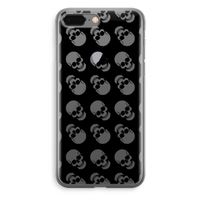 Musketon Skulls: iPhone 8 Plus Transparant Hoesje