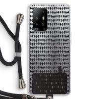 Crazy shapes: Oppo A95 5G Transparant Hoesje met koord