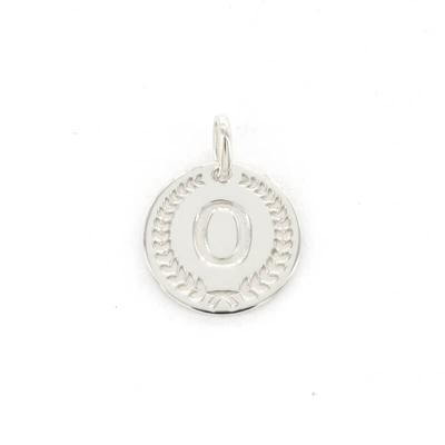 Imotionals Ronde Kettinghanger Letter O Zilver