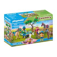Playmobil Country 71239 Picknick excursie met paarden - thumbnail