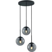 LED Hanglamp 3-lichts Rond E14 Mat Antraciet Aluminium