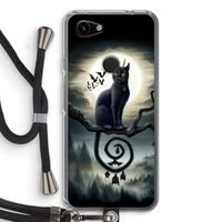 Moonlight Companions: Pixel 3a Transparant Hoesje met koord
