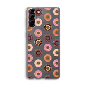 Donuts: Samsung Galaxy S21 Plus Transparant Hoesje