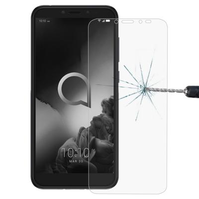 Voor Alcatel 1S (2019) 2.5 D niet-volledig scherm gehard glas film
