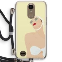 Summer: LG K10 (2017) Transparant Hoesje met koord