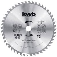 kwb 593159 Cirkelzaagblad 315 x 30 mm 1 stuk(s)