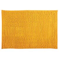 MSV Badkamerkleed/badmat tapijtje voor op de vloer - saffraan geel - 40 x 60 cm - Microvezel   -
