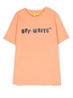 Off-White Kids t-shirt à logo imprimé - Orange