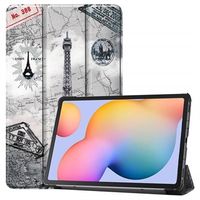 Tri-Fold Series Samsung Galaxy Tab S6 Lite 2020/2022 Folio Case - Eiffeltoren