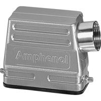 Amphenol C146 10G010 500 4-1 Afdekkap Lage bouwvorm, Kabeluitgang zijkant 1 stuk(s)