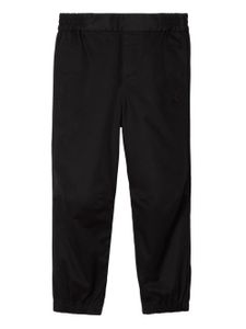 Burberry Kids pantalon Equestrian Knight en coton - Noir