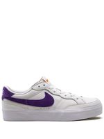 Nike baskets Zoom Logo Plus SB 'White Court Purple' - Blanc