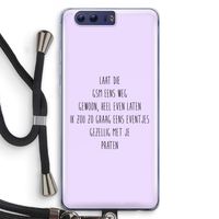 GSM: Honor 9 Transparant Hoesje met koord