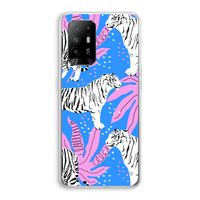 Tijger: Oppo A95 5G Transparant Hoesje