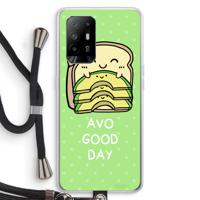 Avo Good Day: Oppo A94 5G Transparant Hoesje met koord