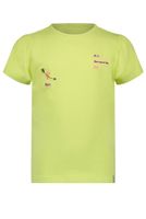NoNo Meisjes t-shirt - Kantal - Sour lime - thumbnail