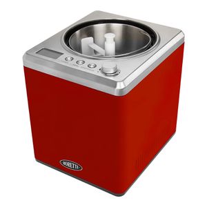 Boretti Gelatiera Compressie-ijsmachine 2 l Grijs, Rood 180 W