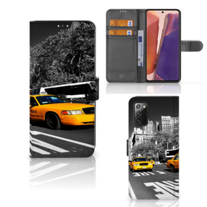 Samsung Galaxy Note 20 Flip Cover New York Taxi