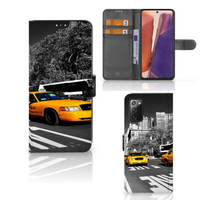 Samsung Galaxy Note 20 Flip Cover New York Taxi