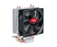 Spire FRONTIER PLUS CPU-koellichaam met ventilator Zwart, Zilver (b x h x d) 124 x 139 x 61 mm - thumbnail