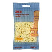 Hama midi strijkkralen - ivoor (02), 1000st.