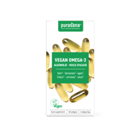 Purasana Supplementen Capsules Vegan omega-3 1080 mg 30 softgels