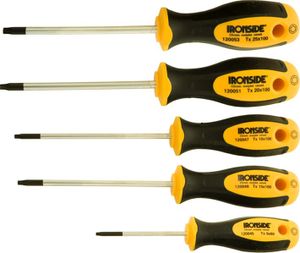 Schroevedr.set iron.torx 5-dlg