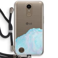 Fantasie pastel: LG K10 (2017) Transparant Hoesje met koord