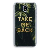Take me back: Samsung Galaxy J5 (2017) Transparant Hoesje