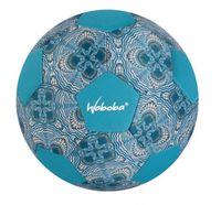 Waboba mini strandvoetbal junior 200 mm rubber blauw - thumbnail