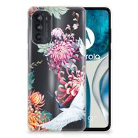 Motorola Moto G52/G82 | TPU Hoesje | Bird Flowers