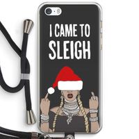 Came To Sleigh: iPhone 5 / 5S / SE Transparant Hoesje met koord