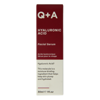 Q+A Hyaluronic acid facial serum 30 Milliliter