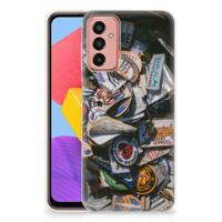Samsung Galaxy M13 | M23 | Siliconen hoesje | met foto Badges