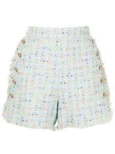 Edward Achour Paris short à effet de tweed - Multicolore