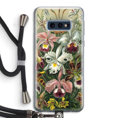 Haeckel Orchidae: Samsung Galaxy S10e Transparant Hoesje met koord