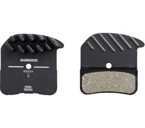 Shimano schijfremblokset h03a resin met koelvinnen