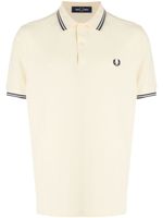 Fred Perry polo à logo brodé - Jaune - thumbnail