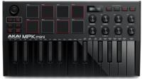 Akai MPK Mini MK3 MIDI toetsenbord 25 toetsen USB Zwart, Rood - thumbnail