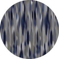 Moooi Carpets - Rond Vloerkleed Akira - Round Navy Wool -