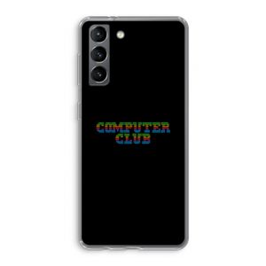Retro: Samsung Galaxy S21 Transparant Hoesje