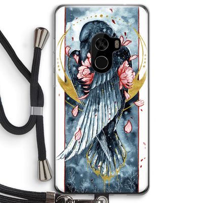 Golden Raven: Xiaomi Mi Mix 2 Transparant Hoesje met koord