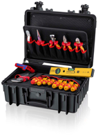 Knipex Gereedschapskoffer "Robust23 Start" Elektro | 24-delig - 00 21 34 HL S2 - thumbnail