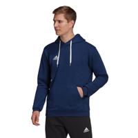 adidas Entrada 22 Sweat Hoodie Donkerblauw Wit - thumbnail