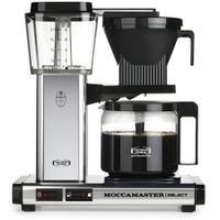 Moccamaster KBG Select Polished Silver Volledig automatisch Filterkoffiezetapparaat 1,25 l - thumbnail