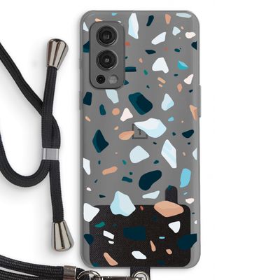 Terrazzo N°13: OnePlus Nord 2 5G Transparant Hoesje met koord