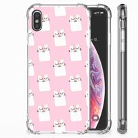 Apple iPhone Xs Max Case Anti-shock Sleeping Cats Apple iPhone Xs Max Case Anti-shock Sleeping Cats