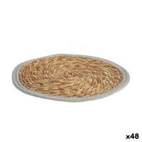 Placemat Gift Decor 89722 89722 Grijs Natuurlijk Natuurlijke Vezel 35 x 1 x 35 cm (48 Stuks)