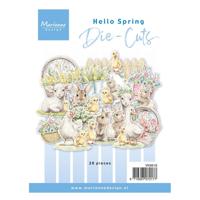 Marianne Design • die-cuts hello spring